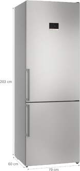 FRICOM. BOSCH KGN497ICT 440L 203x70 NF INOX