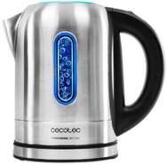 Hervidor Cecotec ThermoSense 290 Steel - 2200W, 1.7 Litros, Base 360&ordm;, Acero Inox