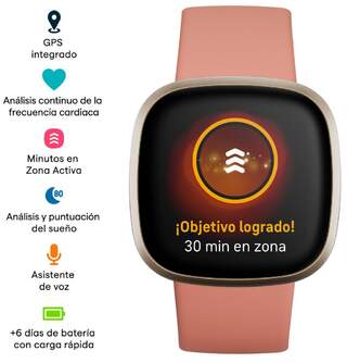 SMARTWATCH FITBIT VERSA 3 FB511GLPK PINK/GOLD