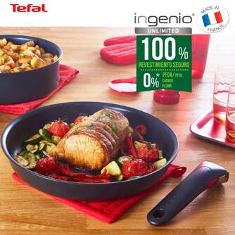 SARTEN WOK TEFAL L76377 INGEN.UNLMD 26CM SIN MANGO