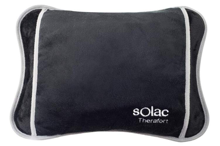 Almohadilla Bolsa de Agua Solac CB8981 Estocolmo - 360 W, Negro, Gris