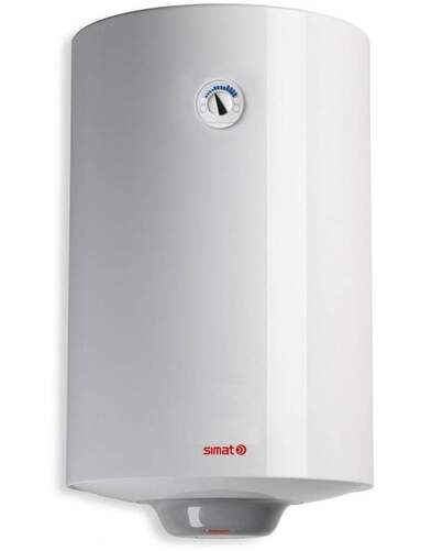 Termo Eléctrico Simat - 100L, 1500 W, 65ºC Temperatura máxima, 8 bares, blanco