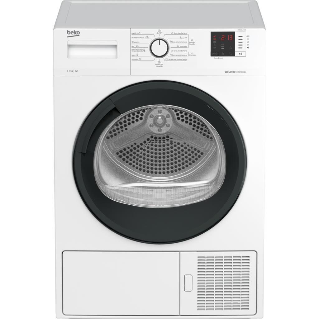 Secadora Bomba Calor Beko DHS 8312 GA0 - Clase A+, 8kg