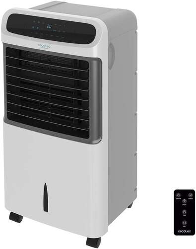 Climatizador Evaporativo Cecotec EnergySilence 5500 Pure Tech - Depósito 12L, 500 m3/h, Temporizador