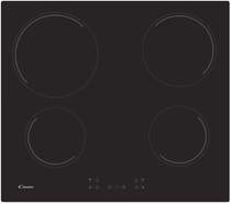 Placa vitrocer&aacute;mica Candy CH64CCB - 4 fuegos, 1200 W, T&aacute;ctil, Negro