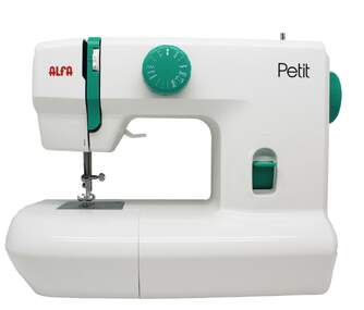 MAQUINA COSER ALFA PETIT 9PUNT LUZ LED MOTOR DC