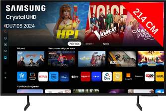 TV SAMSUNG 85%%%quot; TU85DU7105 CRYSTAL UHD SMART TV BT