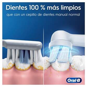DENTAL ORALB IO2 NEGRO FUNDA 2 RECAMBIOS