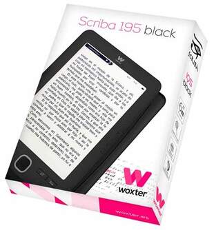 E-BOOK WOXTER SCRIBA 195 EB26-042 6%%%quot; 4GB NEGRO
