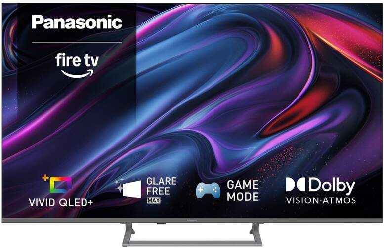 TV Panasonic 75" QLED TV75W83C - 4K Ultra HD, Fire TV, altavoces 20W, HDR10+