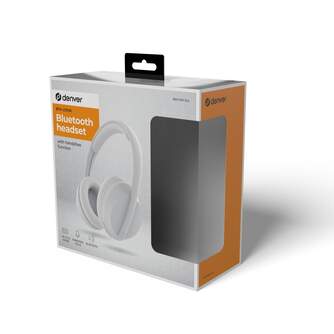 AURICULARES DENVER BLUETOOTH DIADEMA BTH-235W WH