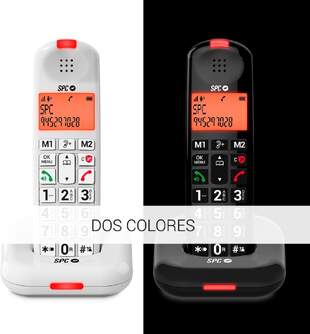 TELEFONO DECT SPC 7612N COMFORT KAIRO NEGRO
