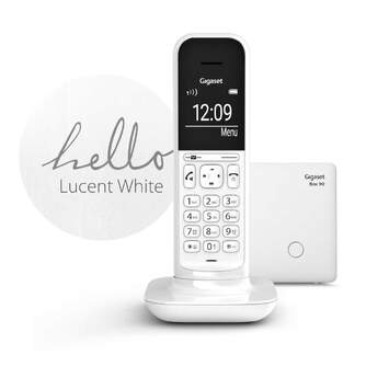 TELEFONO DECT GIGASET CL390 WHITE
