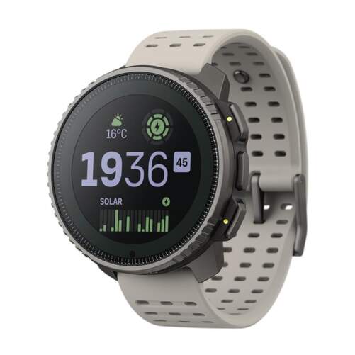 Suunto Vertical Titanium Sand - Mapas, 95 Deportes, Carga Solar, Barómetro, Altímetro, GNSS Doble