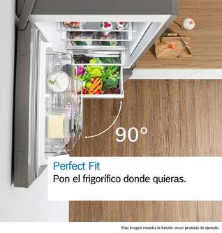 FRICOM. BOSCH KGN36VLDB 186x60 NF INOX
