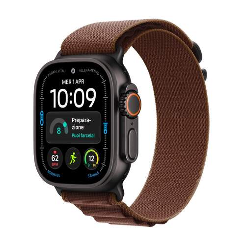 Apple Watch Ultra 4 GPS+Cellular - 49mm, 45h autonom&iacute;a, Bluetooth 5.3, talla S, negro/rojo