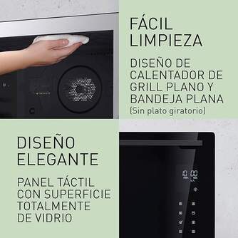 MICR. PANASONIC NNCS88LBEPG 4EN1 VAPOR CONVEC 31L