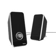 Altavoces PC Hama Sonic LS-206 - USB y Jack 3,5mm, altavoces 2.0 de 6W, control de volumen
