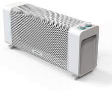 Radiador de mica Orbegozo RMB2010 - 1000/2000W, triple sistema de seguridad, Blanco