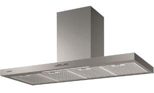 Campana Decorativa Cata Sygma 12000 X - Clase A, 120cm, 802m3/h, 3 Velocidades+Turbo, Inox