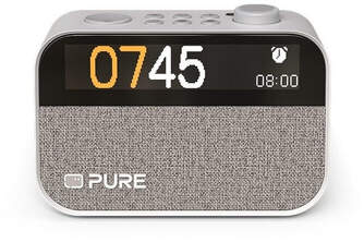 RELOJ DESPERTADOR PURE MOMENT CHARGE WHITE BT LUZ