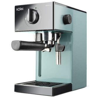 Cafetera Squissita Easy Blue Solac CE4504 | 1050W, 20Bar, 1.5Litros