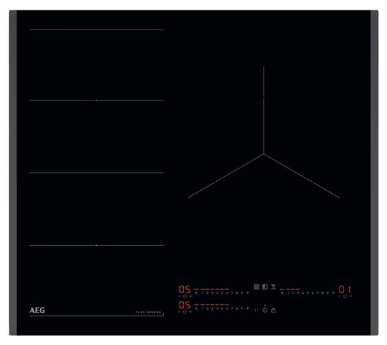 Placa Inducci&oacute;n AEG TI63IF0BFB - 3 Zonas, Powerboost, 7350 W, T&aacute;ctil, Negro