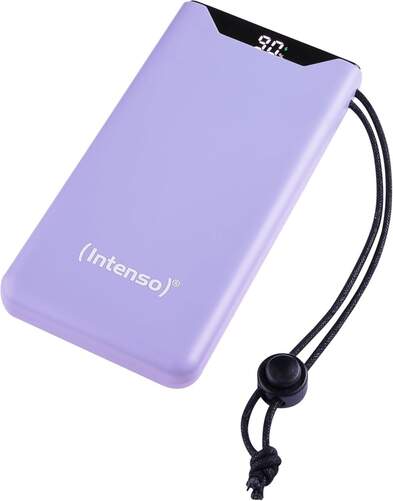 Powerbank Intenso F - Morado, 10000 mAh, 1 salida USB-C, Quick Charge 3.0