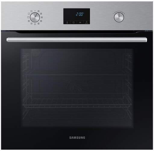 Horno Pirolítico Samsung NV68A1170BS - Clase A, 68L, True Convection, 20 Programas, Inox