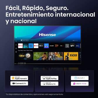 TV HISENSE 98%%%quot; 98E7Q UHD QLED SMART TV DOLBYATMOS