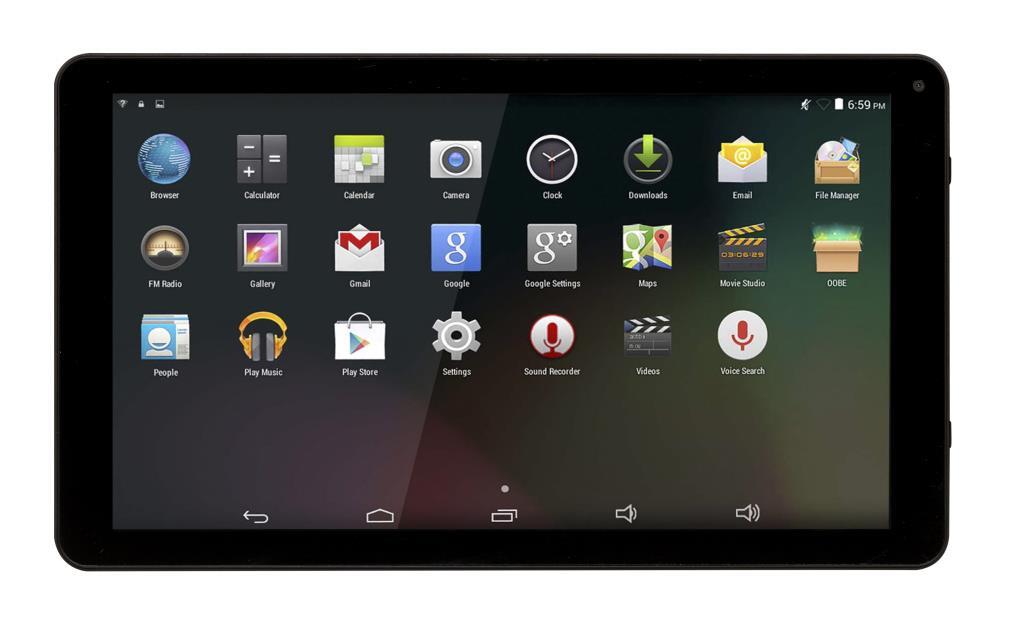 Tablet Denver TAQ-10285BL Negra - 10.1", 1/64GB