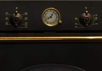 HORNO CATA MRA7108BK RUSTICO NEGRO