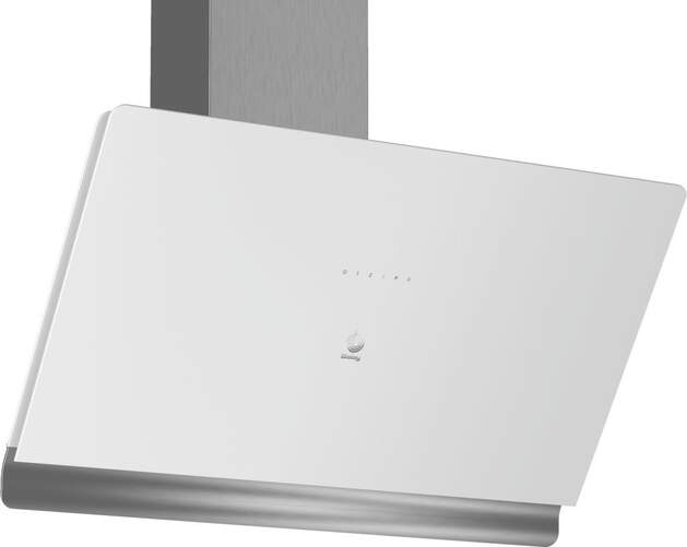 Campana extractora Balay 3BC598GB - A+, 90cm, Extracción máx 840m3/h, Cristal Blanco,Iluminación LED