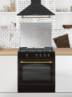 COCI. VITROKITCHEN RU6060B BUT NEGRA RUSTICA