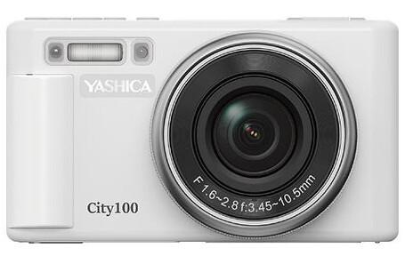 C&aacute;mara compacta Yashica YAS-DGC100-WH Blanca - Pantalla 2,8", conexi&oacute;n USB-C, zoom &oacute;ptico x3, 72 MP