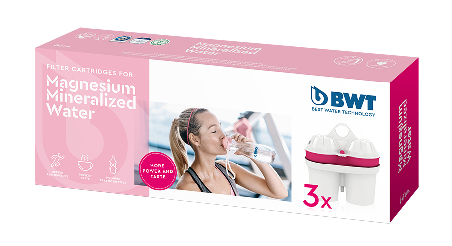 Recambio BWT Pack Filtros - 3 Unidades, Con Magnesio
