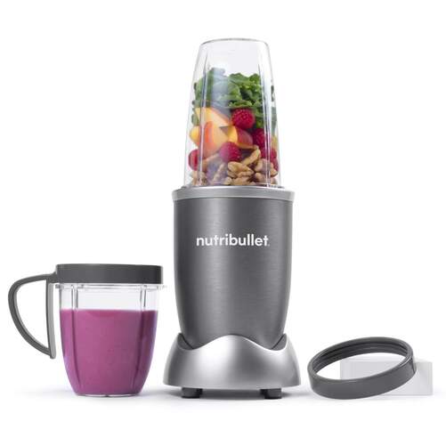 Batidora Vaso Nutribullet Original 600 NB606DG - 600W, 700ml + Vaso 500ml