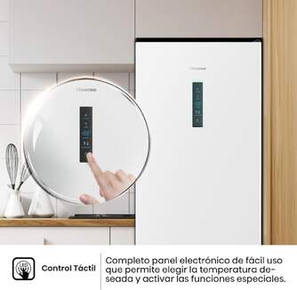 FRICOM. HISENSE RB390N4BWC 186x60x59 NF BCO DSP