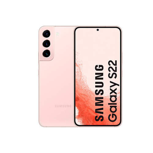 Samsung Galaxy S22 5G 8/256GB Rosa - 6.1" FHD+ 120Hz, 50-12-10/10MPx, 3700mAh