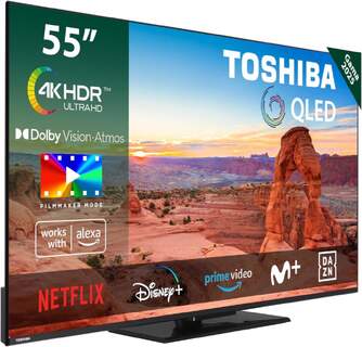 TV TOSHIBA 55%%%quot; 55QV3463DG UHD QLED SMART TV PEANA