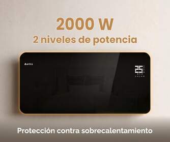 CONVECTOR ARTICA  APRCRIS2000 2000W LED TEMP