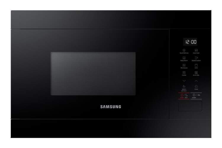 Microondas Integrable Samsung MG22M8254AK - 850W + Grill, 22 Litros, 6 Potencias, Negro