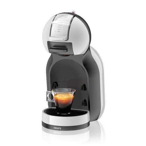 Dolce Gusto Krups Mini Me Gris KP123B - 15 Bares, 1500W, Depósito 0.8L