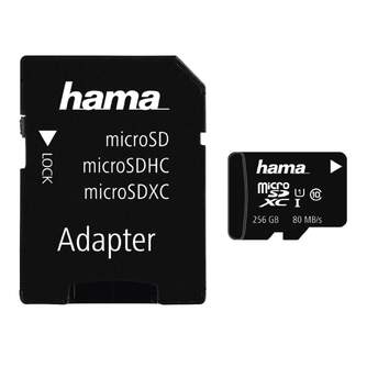 TARJ. MEM. HAMA MICRO SDHC 256GB C10 100MB/S ADAPT