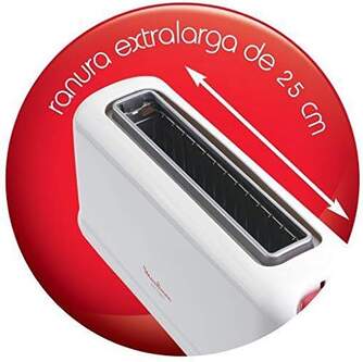 TOST. MOULINEX LS16011 1R LARGA BLANCO 1000W