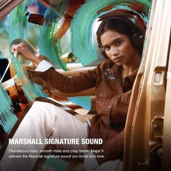 AURICULARES MARSHALL MAJOR V BT BROWN