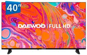 TV Daewoo 40" LED 40DM95FV - Full HD, Smart TV VIDAA, Dolby Audio 8W, HDR10
