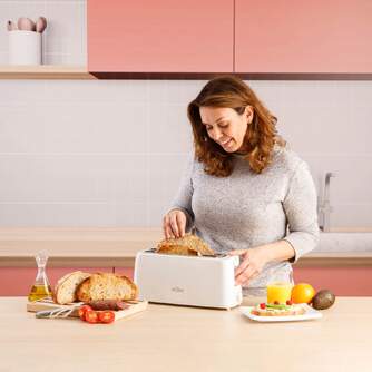 TOST. SOLAC TL5421 2R LARGA BLANCO