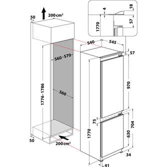 FRICOM. WHIRLPOOL WHC18D031A1 177x54 INT