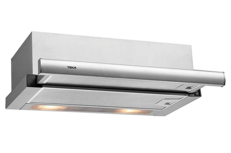 Campana telescópica extraible Teka TL6310S - 60cm, 332 m3/h